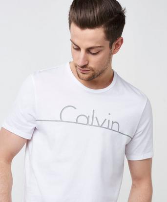 Calvin Klein T-Shirt ID Lounge CN Tee Vit