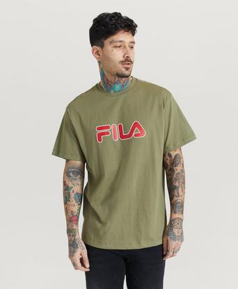 FILA T-Shirt Usher Tee Grön