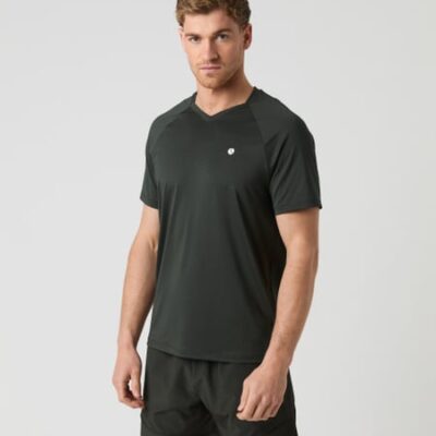 Björn Borg Ace V-neck T-shirt Grön