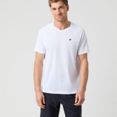 Björn Borg Ace V-neck T-shirt Vit