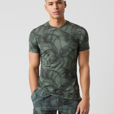 Björn Borg Ace Printed T-shirt Grön