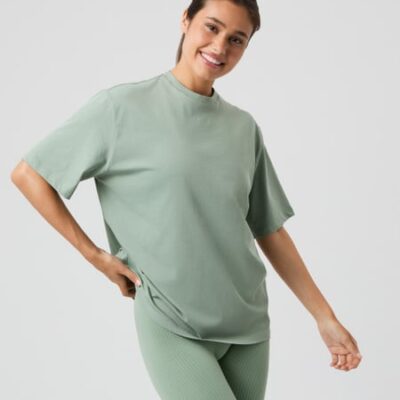 Björn Borg Studio Oversized T-shirt Grön