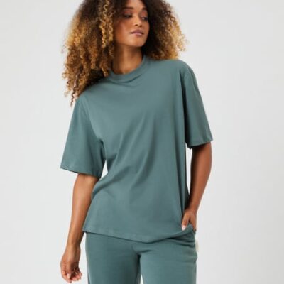 Björn Borg Studio Oversized T-shirt Grön