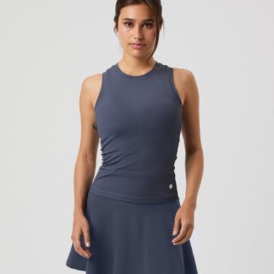 Björn Borg Ace Pocket Ribbed Tank Top Grå