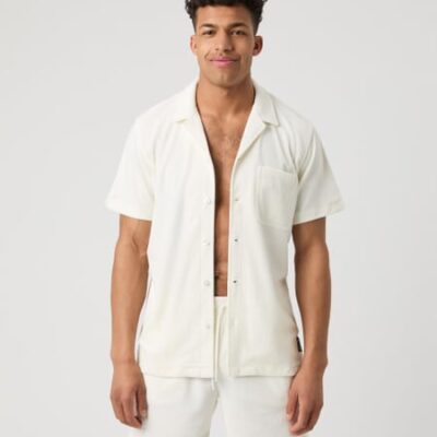 Björn Borg Borg Toweling Pool Shirt Vit