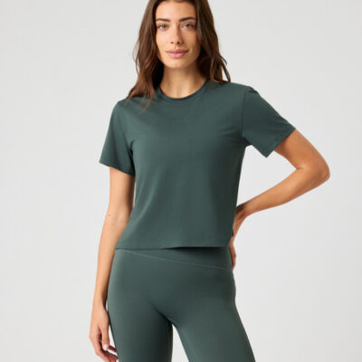 Björn Borg Borg Cropped T-shirt Grön