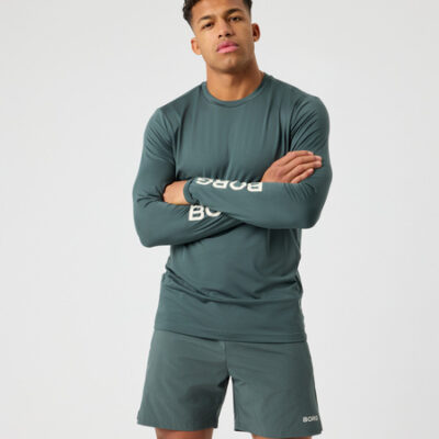 Björn Borg Borg Long Sleeve T-shirt Grön