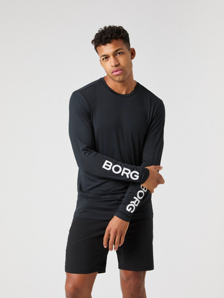 Björn Borg Borg Long Sleeve T-shirt Svart