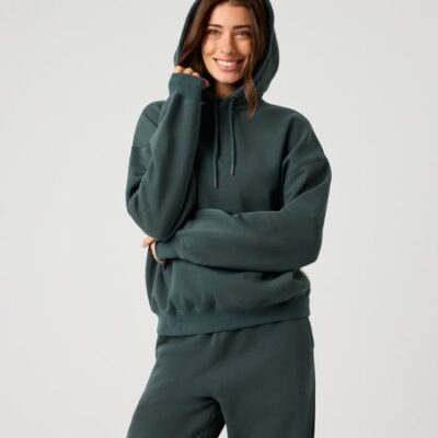 Björn Borg Studio Oversized Hoodie Grön