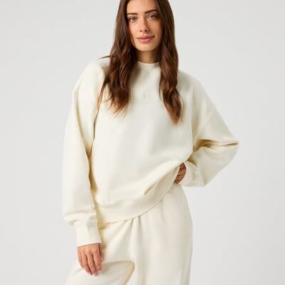 Björn Borg Studio Oversized Sweatshirt Vit
