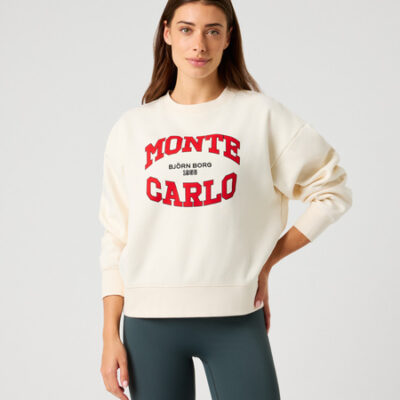 Björn Borg Borg Boyfriend Sweatshirt Vit