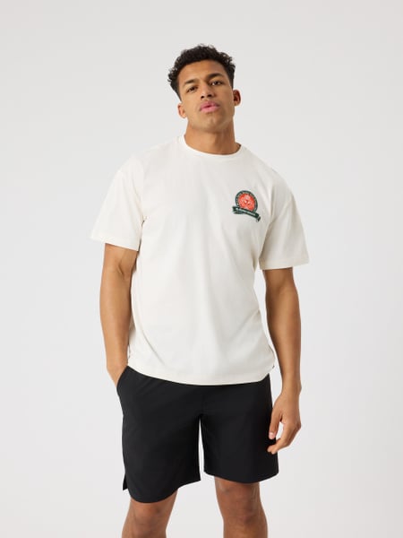 Björn Borg Borg Gym Oversized T-shirt Vit